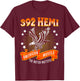 392 Hemi American Muscle Motor Matters Eagle Design T-Shirt - T-Shirt | Maroon