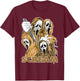 SCREAM Vintage 90s Halloween OG Heirloom 1s Matching T-Shirt - T-Shirt | Maroon
