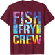 Fish Fry Apparel Fish Fry Crew T-Shirt - T-Shirt | Maroon