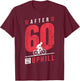 Cyclist 60th Birthday Cycling Dad Bicycle Racer 60 Years T-Shirt - T-Shirt | Maroon