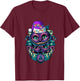 Cheshire Cat shirt Christmas Alice in Wonderland Graphic T-Shirt - T-Shirt | Maroon