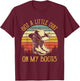 Got A Little Dirt On My Boots Country Music Lover T-Shirt - T-Shirt | Maroon