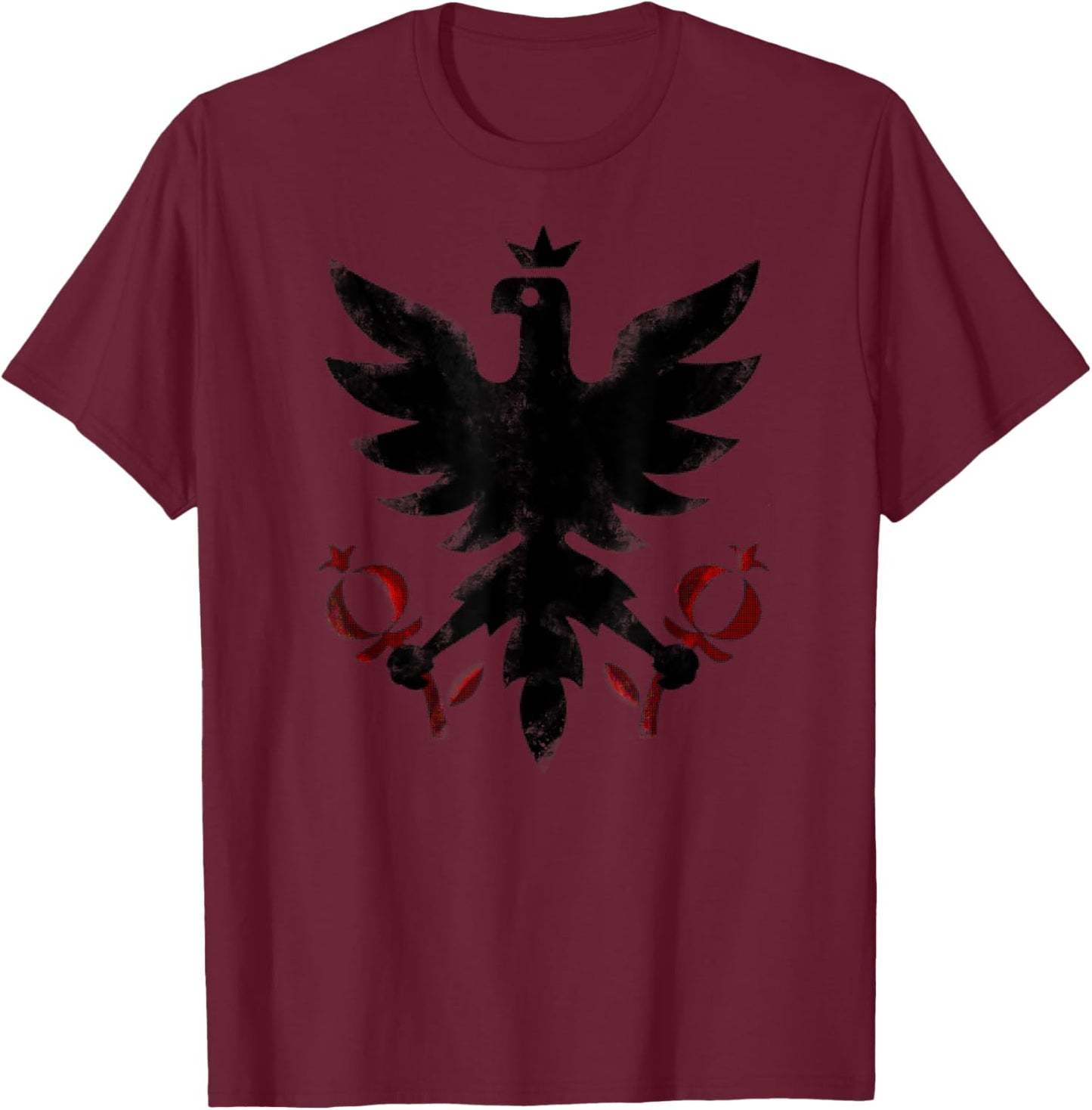 Bogota Symbol, Bogota Flag, Bird of Bogota T-Shirt - T-Shirt | Maroon