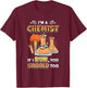 I´m A Chemist If I Run You Should Too Chemistry Laboratory T-Shirt - T-Shirt | Maroon