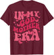 in My Godmother Era Baby Announcement for Mom Mother's Day T-Shirt - T-Shirt | Maroon