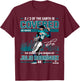 Covered Julio Rodriguez Seattle MLBPA T-Shirt - T-Shirt | Maroon