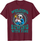Welding It's Like Sewing With Fire T-Shirt - T-Shirt | Maroon
