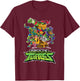 Splinter & The Turtles - Rise T-Shirt - T-Shirt | Maroon