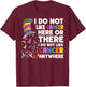 Funny I Do Not Like Cancer Here Shirt - Women's Cancer Awareness - Black - Small - Short Sleeve - - Classic Fit - -Adults, Kids T-Shirt - T-Shirt | Maroon