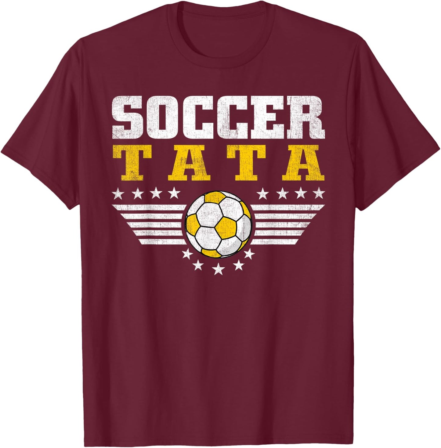Soccer Tata - Soccer Player Funny Grandfather Soccer T-Shirt - T-Shirt | Maroon