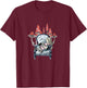 Alice In Wonderland - Alice Mushroom T-Shirt - T-Shirt | Maroon