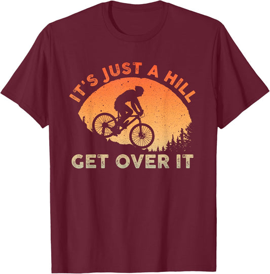 Funny Mountain Biking Design Women Trail Ride Lover T-Shirt - T-Shirt | Maroon