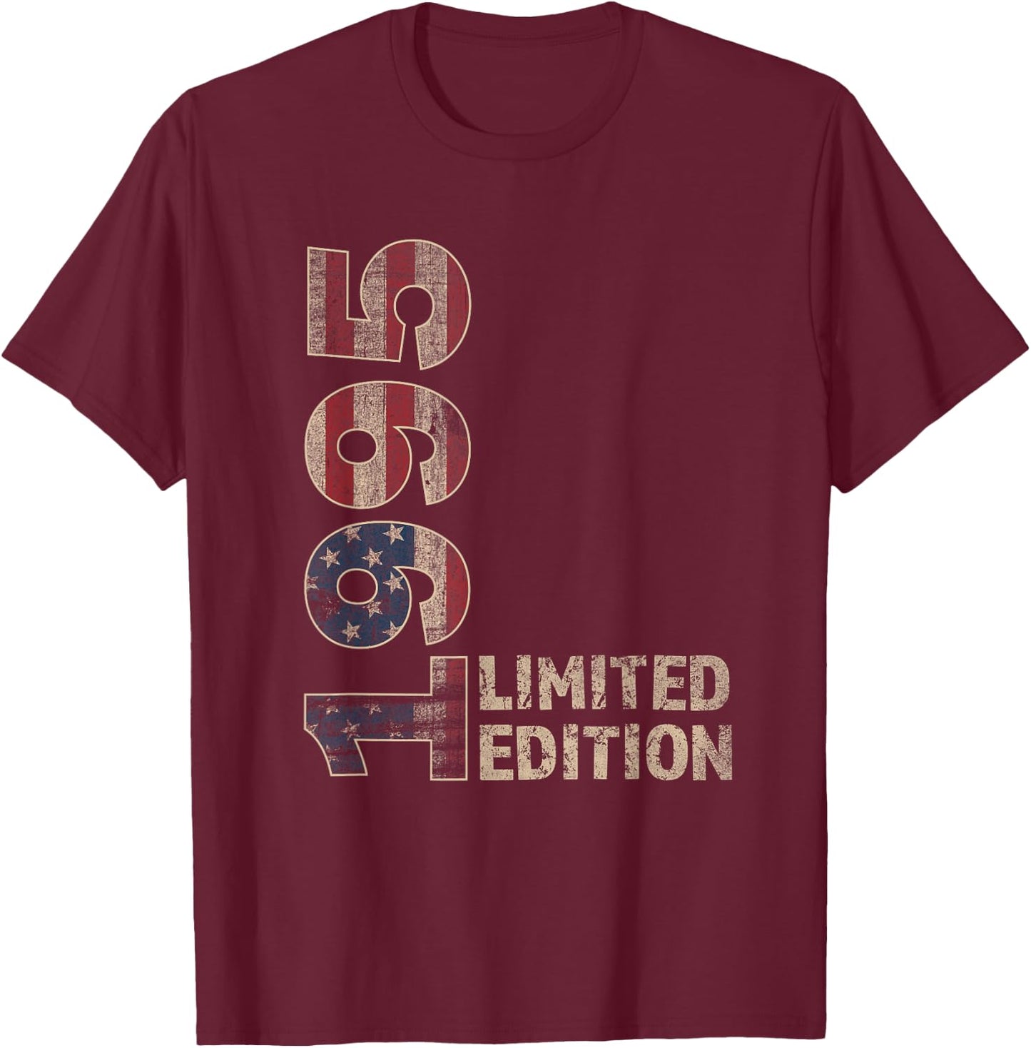 30th Birthday Gift men Vintage born 1995 turning 30 Year Old T-Shirt - T-Shirt | Maroon