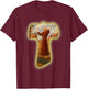 St Francis of Assisi Saints Catholic Ecology Animals Vintage T-Shirt - T-Shirt | Maroon