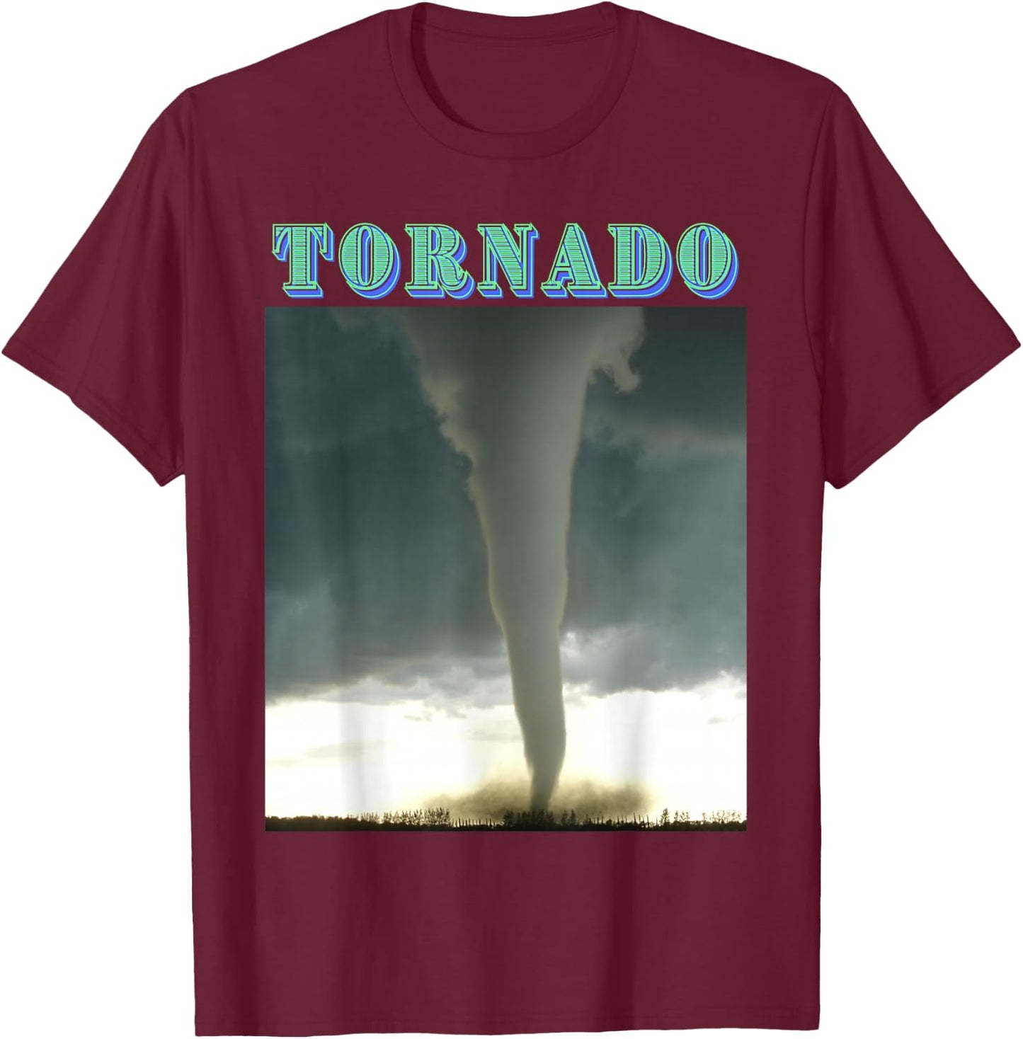Tornado T-Shirt - T-Shirt | Maroon