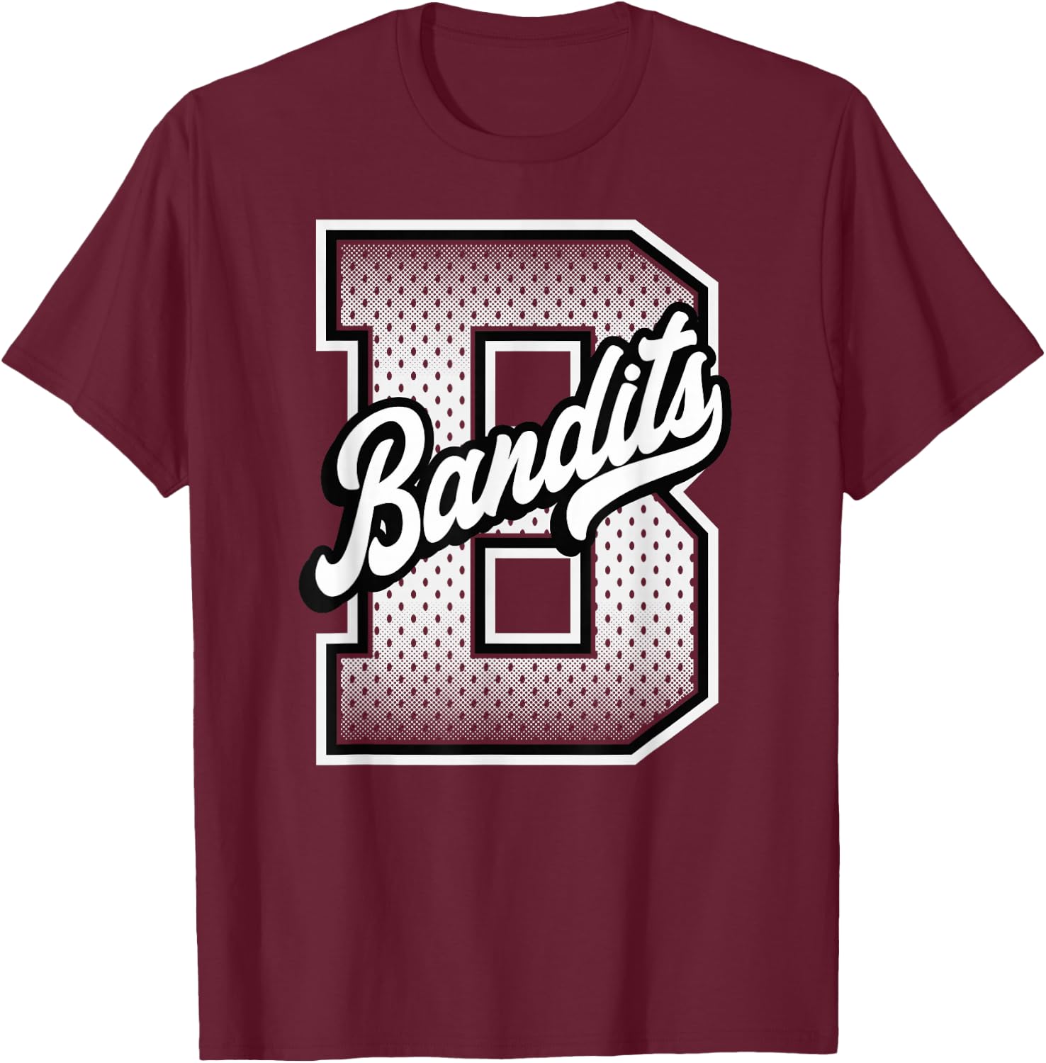 Bandits T-Shirt - T-Shirt | Maroon