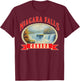 Niagara Falls Canada USA Nature river T-Shirt - T-Shirt | Maroon