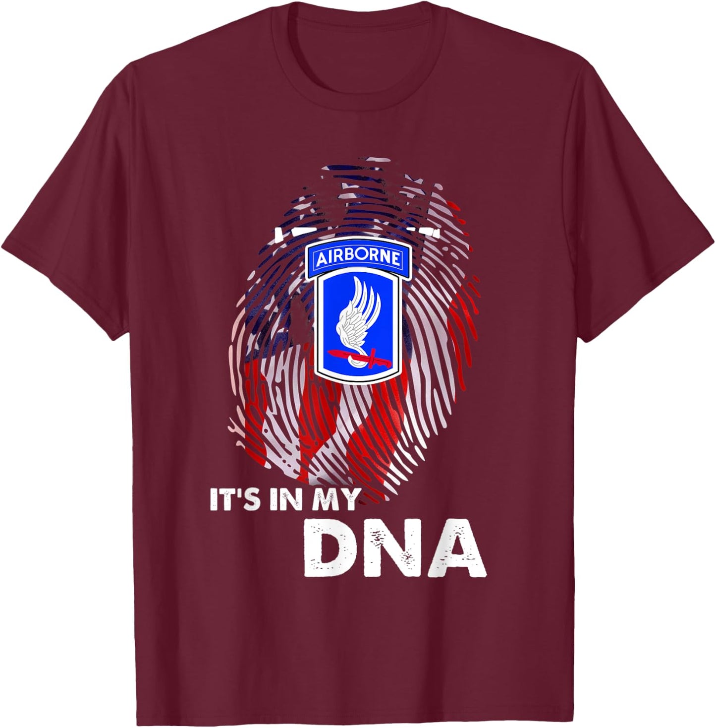 173rd Airborne Brigade Combat Team Veteran Day Christmas T-Shirt - T-Shirt | Maroon