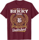 It's A BERRY Thing You Wouldn't Understand Name Classic T-Shirt - T-Shirt | Maroon