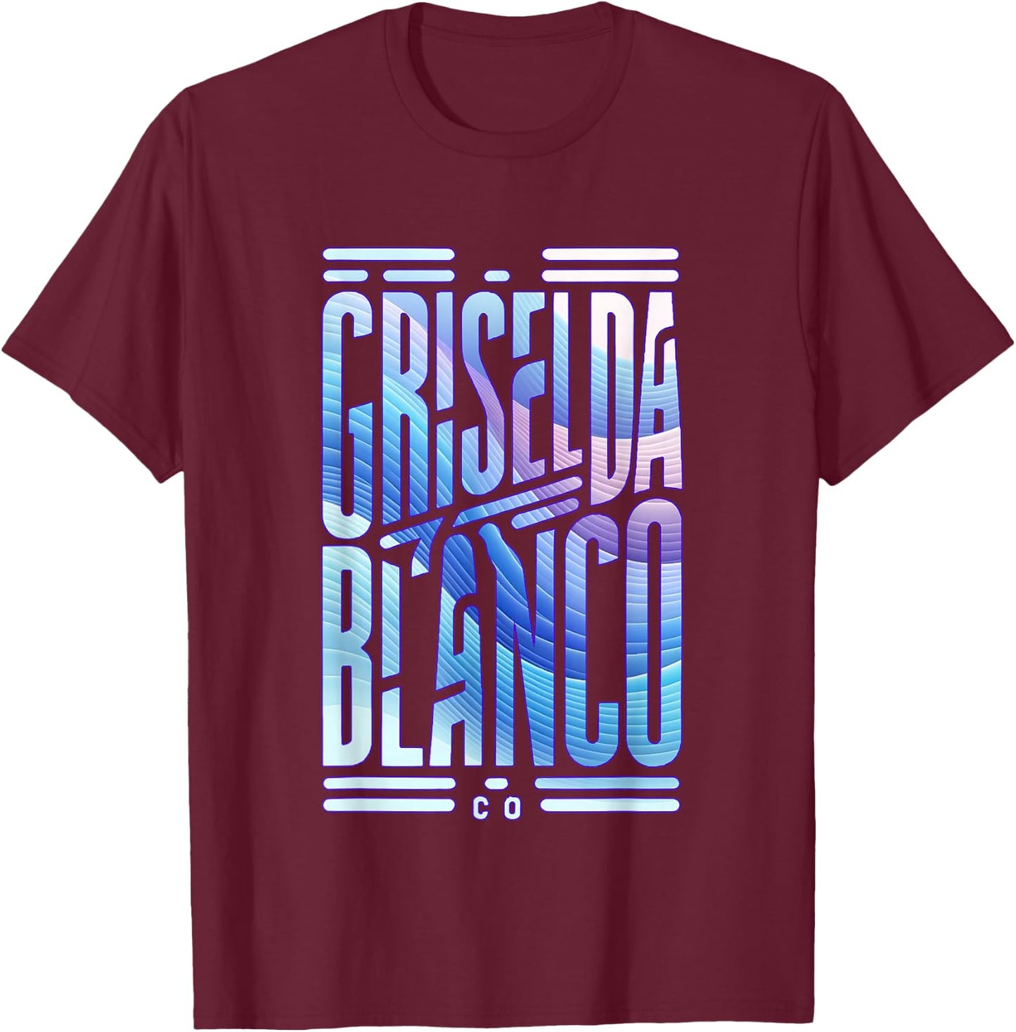 Griselda Blanco Wave T-Shirt - T-Shirt | Maroon