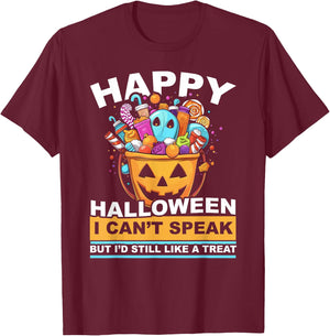 Autism Halloween Puzzle Trick Or Treat Autism Awareness T-Shirt - T-Shirt | Maroon