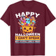 Autism Halloween Puzzle Trick Or Treat Autism Awareness T-Shirt - T-Shirt | Maroon