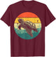 Cool Sea Turtle Women Tortoise Sea Animal Zookeeper T-Shirt - T-Shirt | Maroon