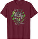 Call of Duty: Modern Warfare 2 Ghost Head Portrait T-Shirt - T-Shirt | Maroon