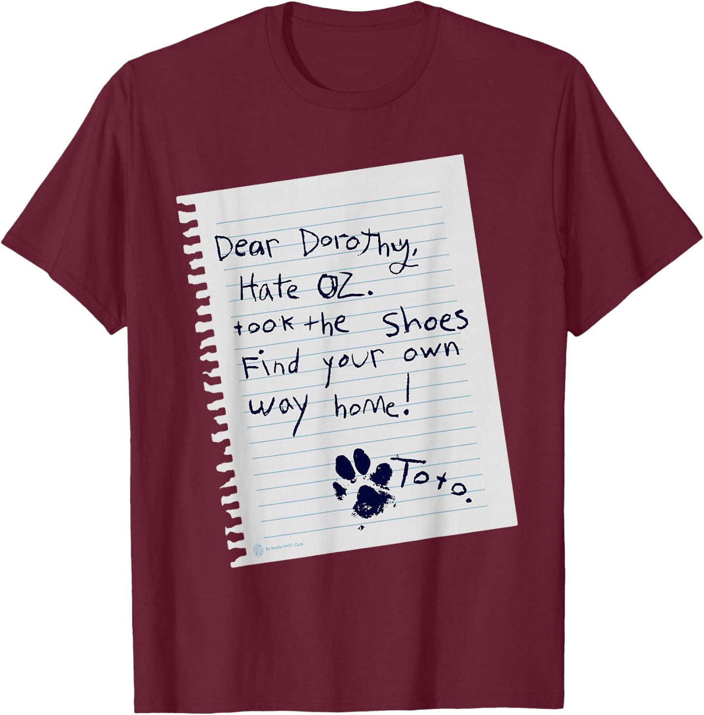 Hate OZ Took the Shoes T-Shirt - T-Shirt | Maroon