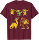 Cinco De Mayo Taco Cactus Burrito Funny Dinosaur Bigfoot T-Shirt - T-Shirt | Maroon