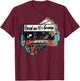 Raised On 90's Music Grunge Rock Cassette Tape Design T-Shirt - T-Shirt | Maroon