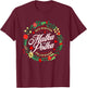 Polish Mom Funny Mother Matka Polka Poland Pride Gift T-Shirt - T-Shirt | Maroon