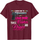 I Know How To Load More Than A Washer Dryer Gun Shooting T-Shirt - T-Shirt | Maroon