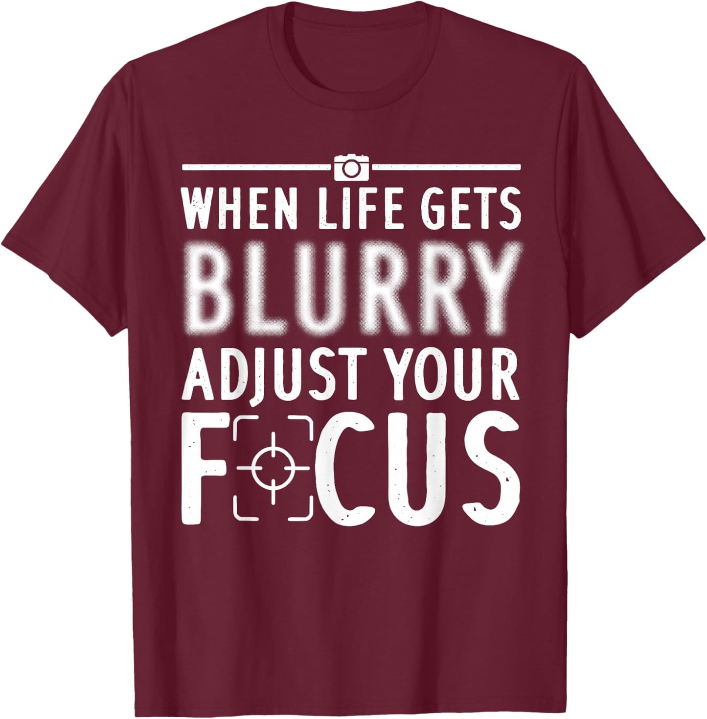 Best Photography Art Women Camera Lover Photographer T-Shirt - T-Shirt | Maroon