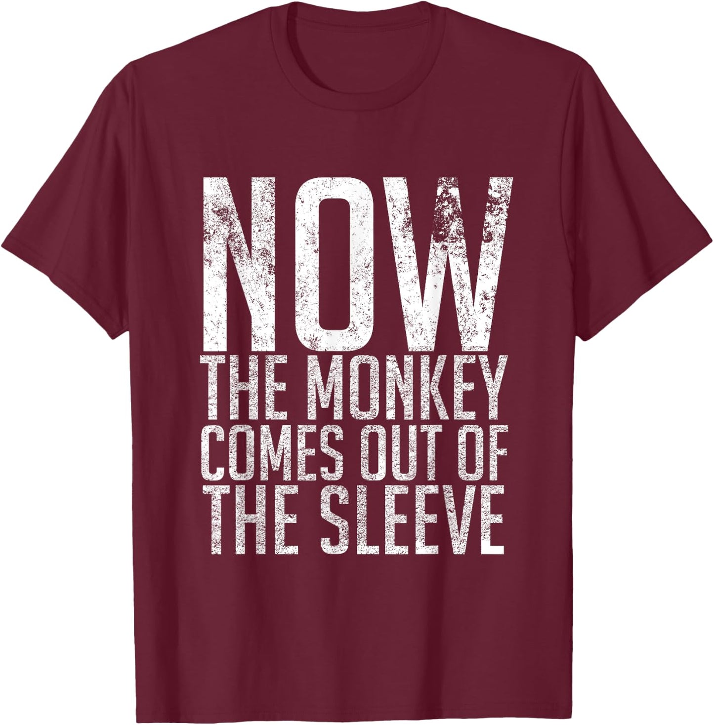 Dutch Student Nederlands Saying Netherlands Monkey Comes Out T-Shirt - T-Shirt | Maroon