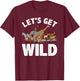 Cool Safari Animal Women Zoo Jungle Wildlife Lover T-Shirt - T-Shirt | Maroon
