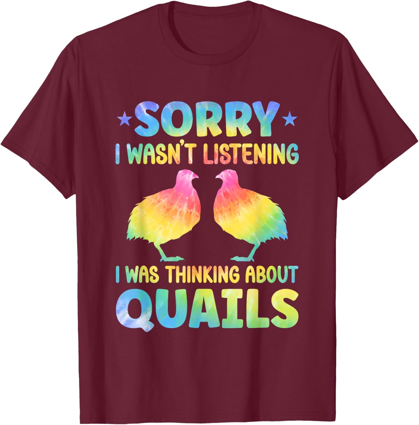 Quail Outfit for Quail Bird Lovers Apparel Girls T-Shirt - T-Shirt | Maroon