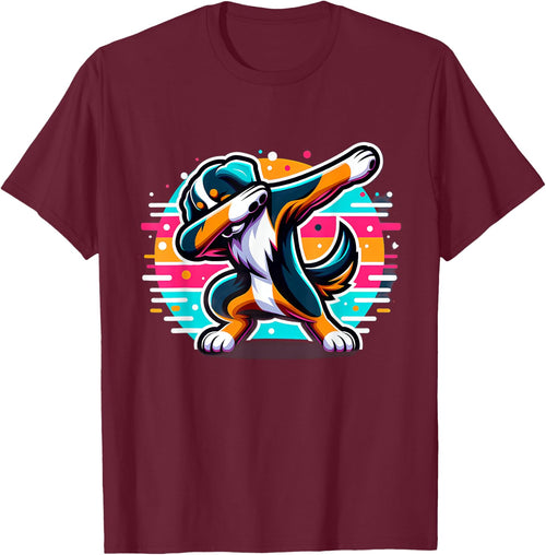 Dabbing Entlebucher Mountain Dog