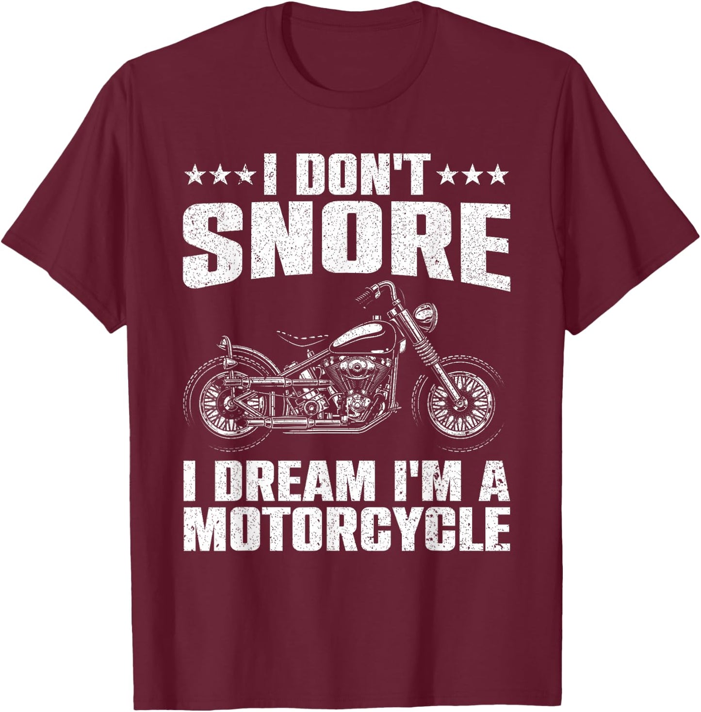 Funny Motorcycle Design Women Motorcycle Rider Lover T-Shirt - T-Shirt | Maroon