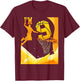 I'm 9 Bball 9th Birthday A Boys Girls Who Plays Basketball T-Shirt - T-Shirt | Maroon