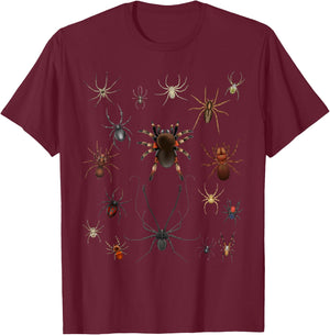 Cool Spider Women Tarantula Arachnid Spiders Animal T-Shirt - T-Shirt | Maroon