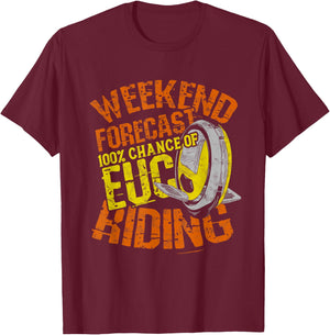 Electric Unicycle EUC Monowheel Electric Unicycle T-Shirt - T-Shirt | Maroon