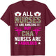 All Nurses Are Amazing But CNA Nurses Are Fabulous T-Shirt - T-Shirt | Maroon