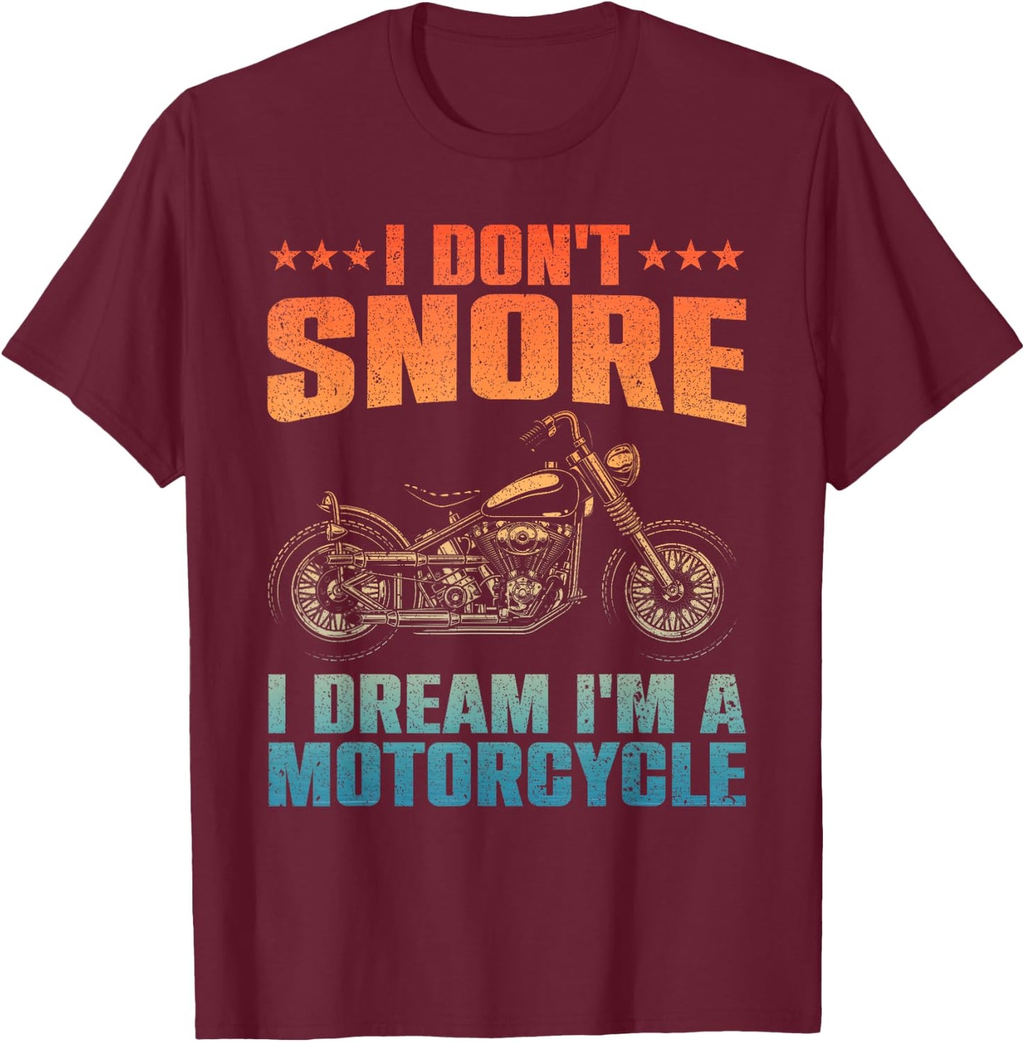Funny Motorcycle Design Women Motorcycle Rider Lover T-Shirt - T-Shirt | Maroon