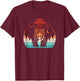 Funny Alien UFO Extraterrestrial Retro Space Men Boys Kids T-Shirt - T-Shirt | Maroon