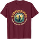 Submariner Quote Hello From The Other Tide Saying Submarine T-Shirt - T-Shirt | Maroon