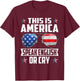 This Is America Speak English Or Cry 4th of July Patriotic T-Shirt - T-Shirt | Maroon