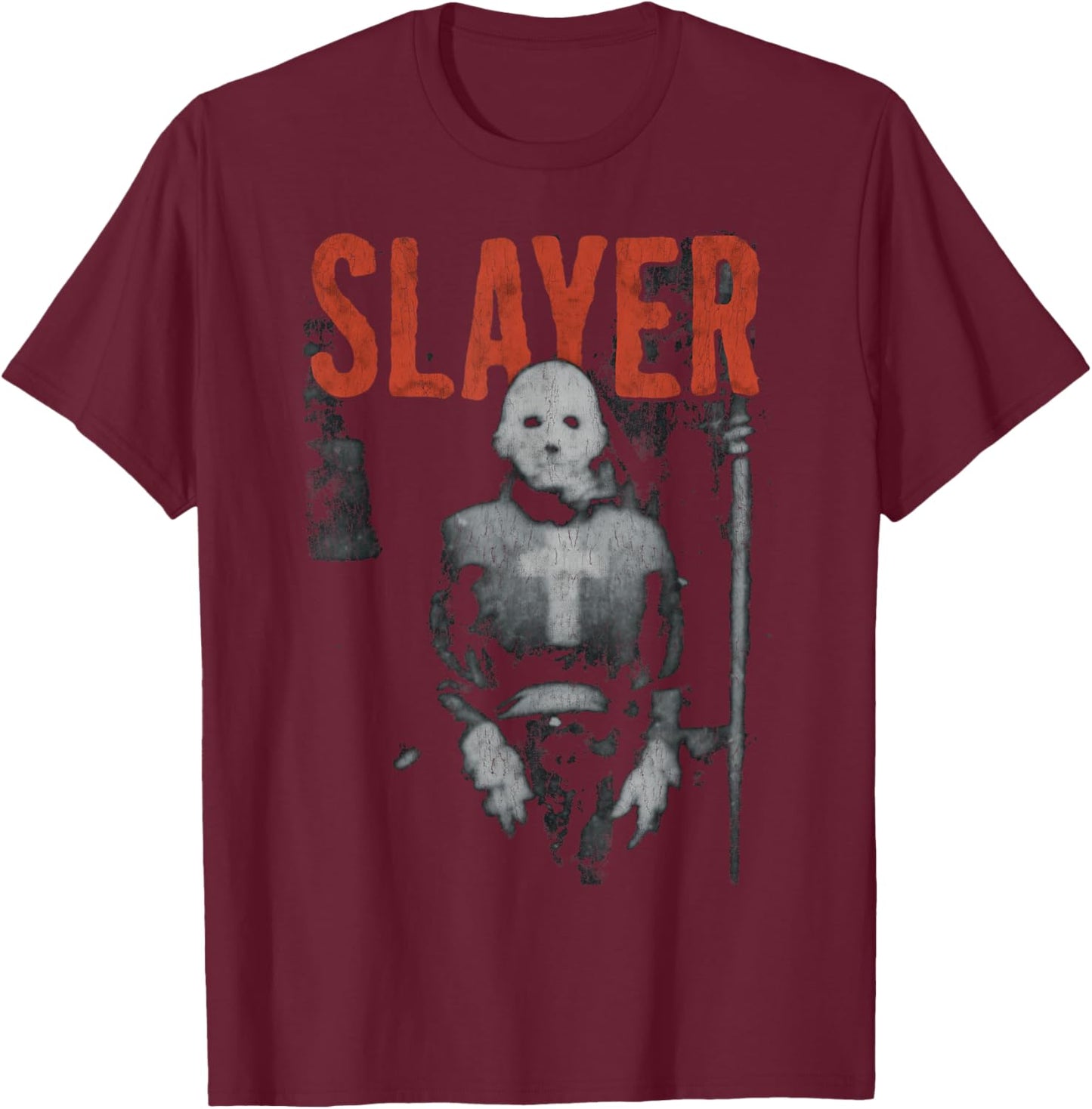 Slayer – Diabolus Red T-Shirt - T-Shirt | Maroon