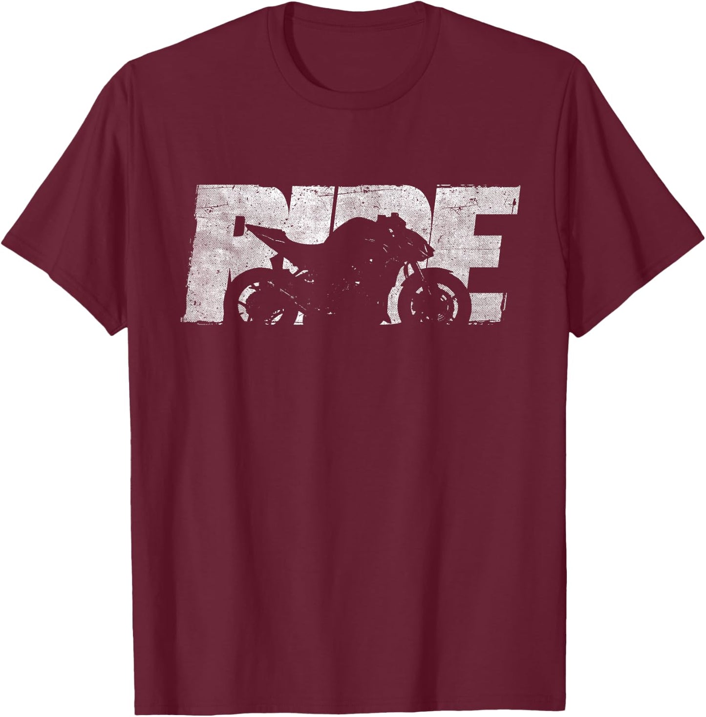 Classic Z1000 Naked Bike Ride Motorcyle T-Shirt - T-Shirt | Maroon