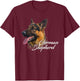 German Shepherd - Canine Pet Breeder Puppy Lover Dog Trainer T-Shirt - T-Shirt | Maroon